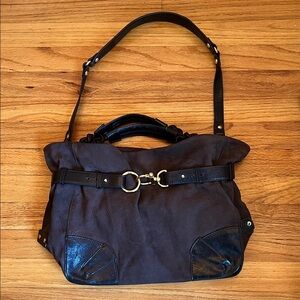 Sabina Brown Leather/Suede Women's Bag